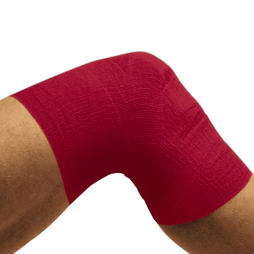 Elastomull haft color Fixierbinde 20 m x 8 cm, rot
