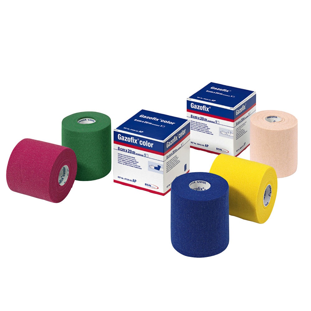 [BSN 4664001] Gazofix Fixierbinde latexfrei 20 m x 4 cm, hautfarben