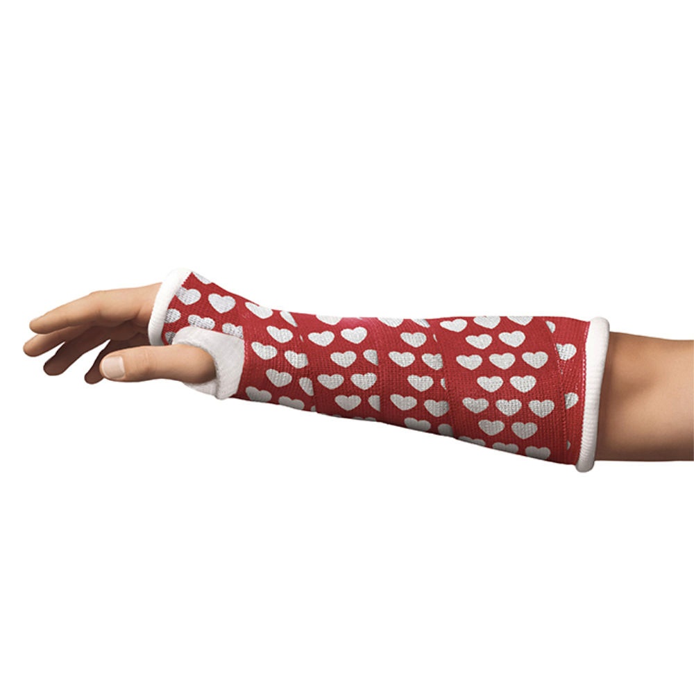 [BSN 7270860] Delta-Cast Soft Stützverband 3,6 m x 5,0 cm, Herzmotiv (10 Stck.)