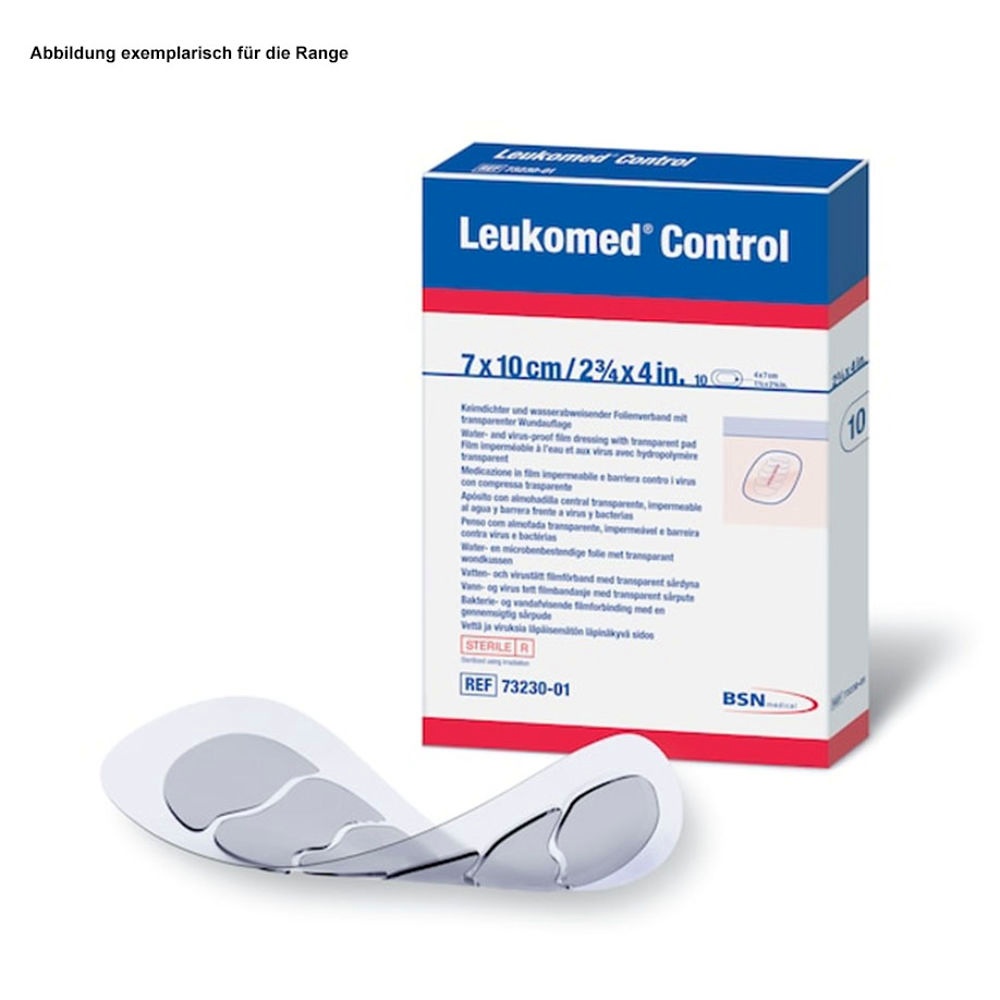 [BSN 7323002] Leukomed Control Transparentverband 8 x 15 cm, steril (10 Stck.)