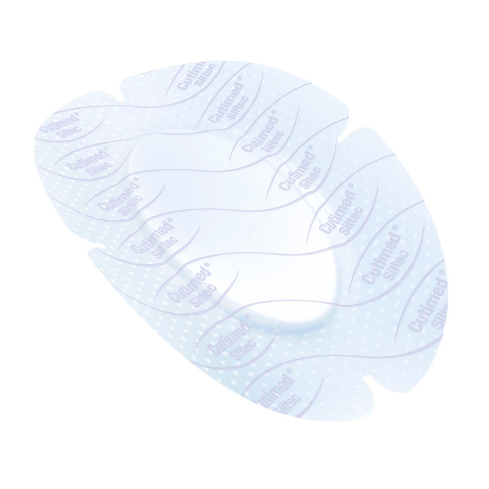 [BSN 7328415] Cutimed Siltec B Schaumverband oval 10 x 7 cm, steril (12 Stck.)