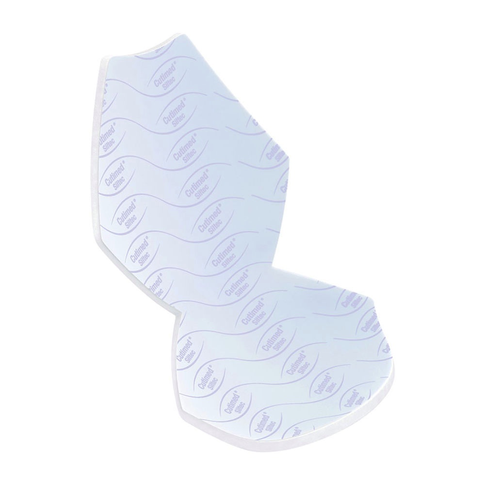 Cutimed Siltec Plus Heel Schaumverband 16 x 24 cm (5 Stck.)