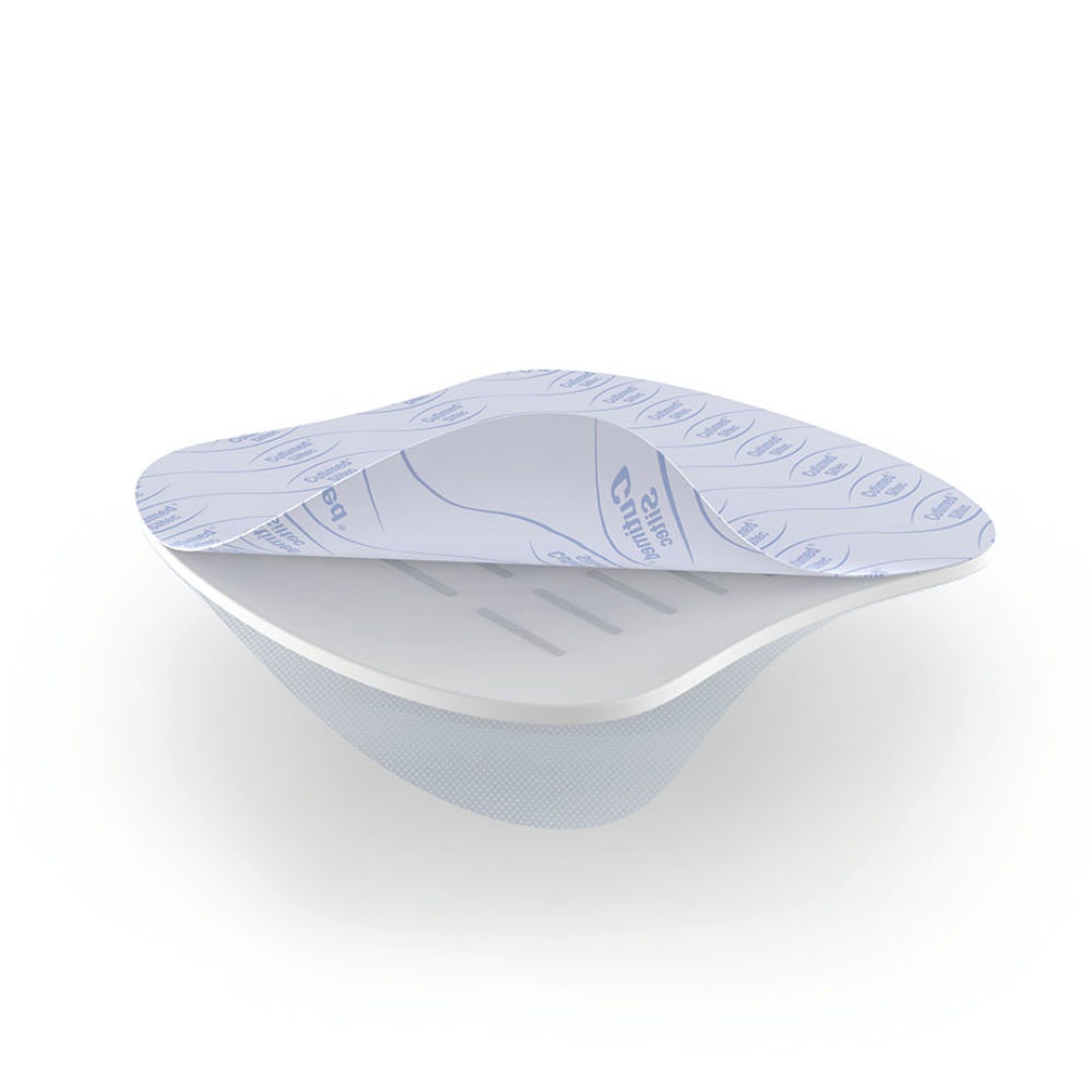 [BSN 7328808] Cutimed Siltec Plus Schaumverband 10 x 20 cm, steril (12 Stck.)