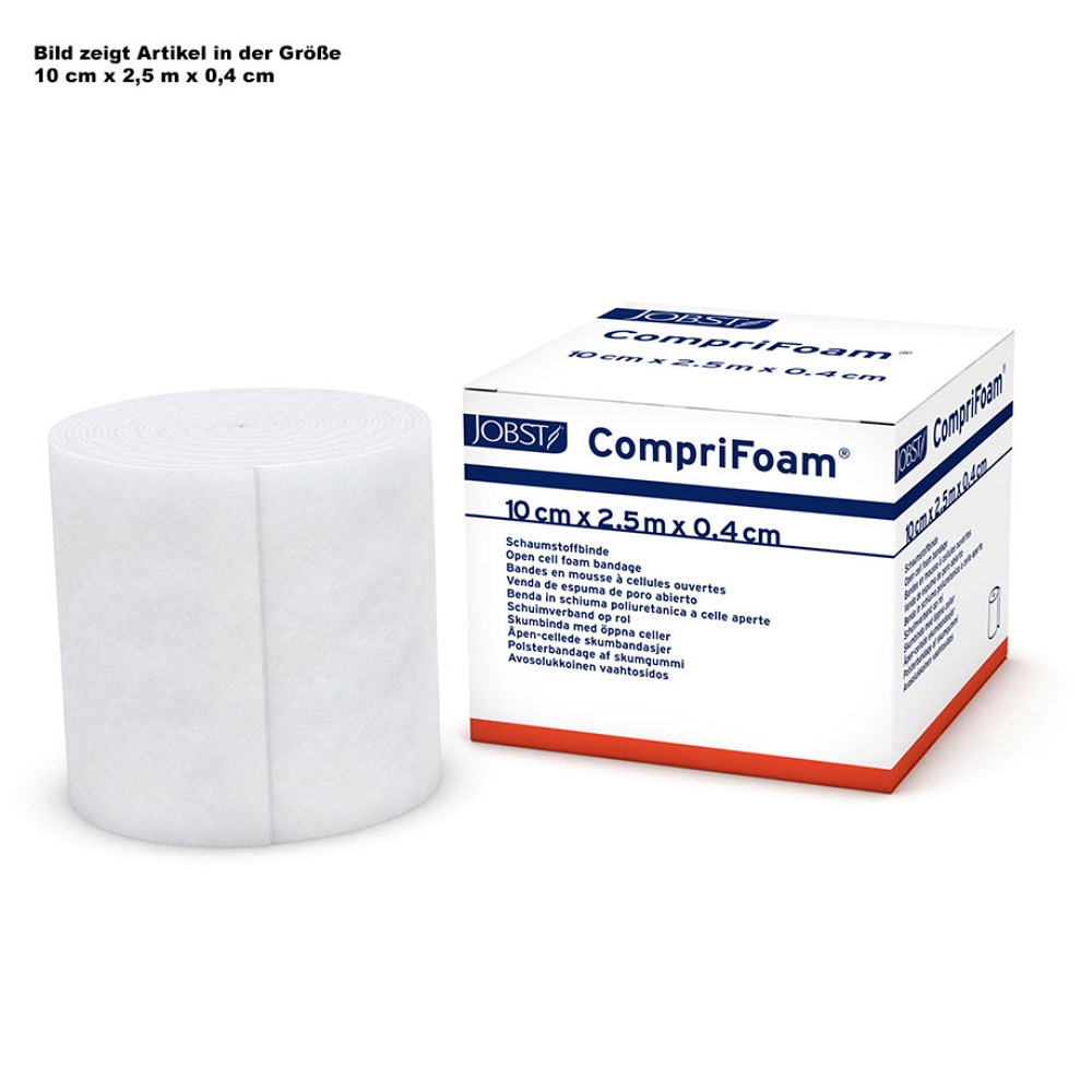 [BSN 7529401] CompriFoam Schaumstoffbinde 10 cm x 2,5 m x 0,3 cm