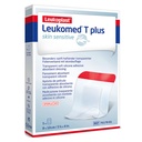 Leukomed T plus skin sensitive steril Transparentverband, 10 x 8 cm (5 Stck.)