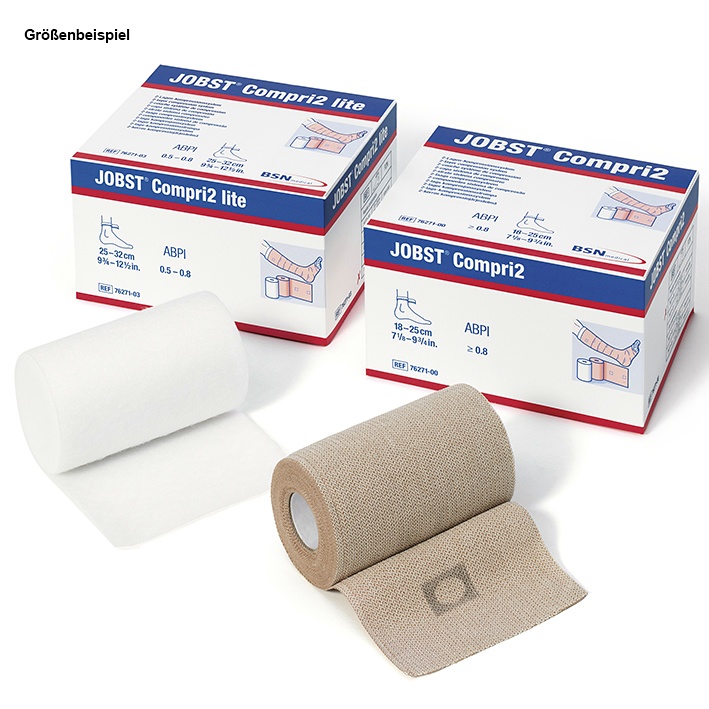 JOBST Compri2 lite Komplettset Für Knöchelumfang 18 - 25 cm (6x2 Stck.)