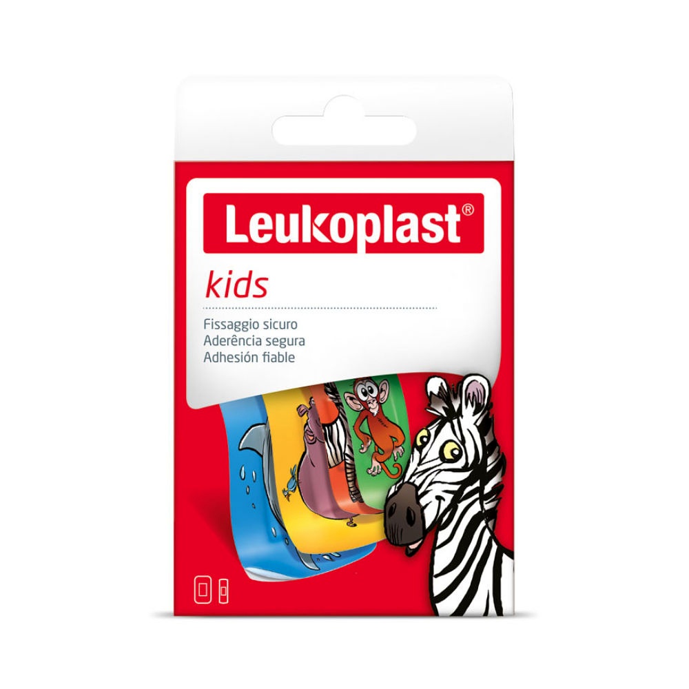 [BSN 7645804] Leukoplast Kids, Mischpackung Mit 2 Pflastergrößen (12 Stck.)