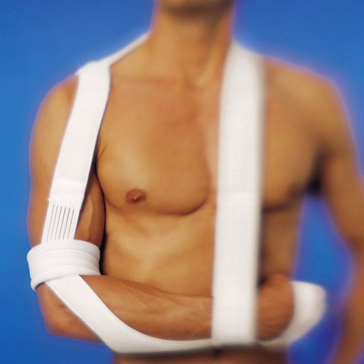 [BSN 7676100] Tricodur Gilchrist plus Spezialbandage Gr. L, Armlänge 54 - 60 cm, weiß