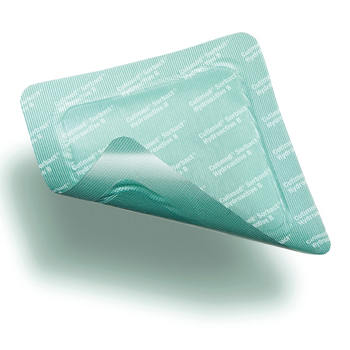 [BSN 7993311] Cutimed Sorbact Hydroactive B Wundauflagen 14 x 14 cm steril (12Stck.)