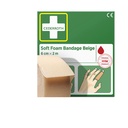Cederroth Soft Foam Bandage Beige Selbstklebendes Pflaster 6 cm x 2 m