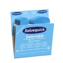 Salvequick detektierbarer Pflastermix blau
