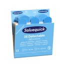 Salvequick Pflastermix Blue Detectable Refill (35 Strips)