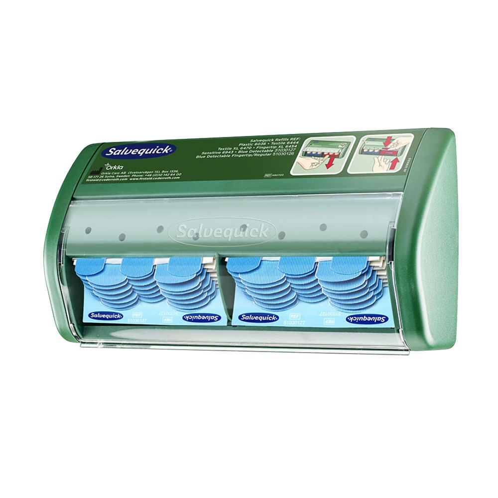 [CED 51030130] Salvequick Pflasterspender blau detektierbar