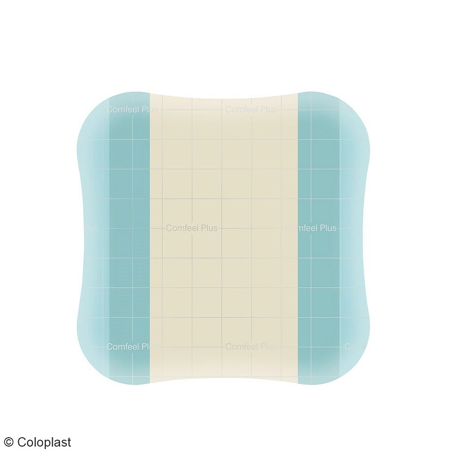 Comfeel Plus Flexibel Wundverband Steril, 10 x 10 cm (10 Stck.)