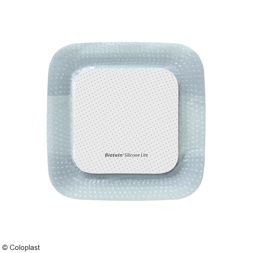 [COL 334453] Biatain Silicone Lite Schaumverband Steril, 10 x 10 cm (10 Stck.)