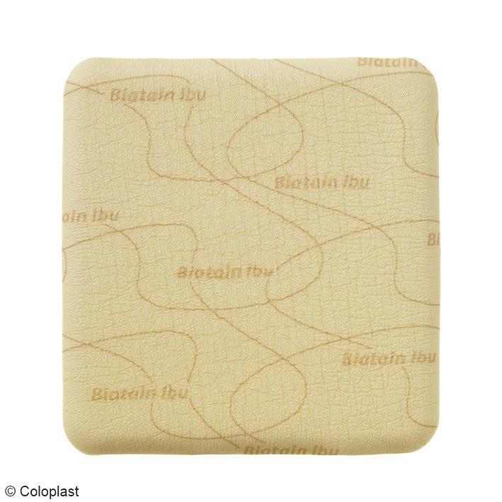 [COL 4110] Biatain-Ibu-Schaumverband, mit 0,5mg/cm² Ibuprofen, steril, 10 x 10 cm (5 Stck.)