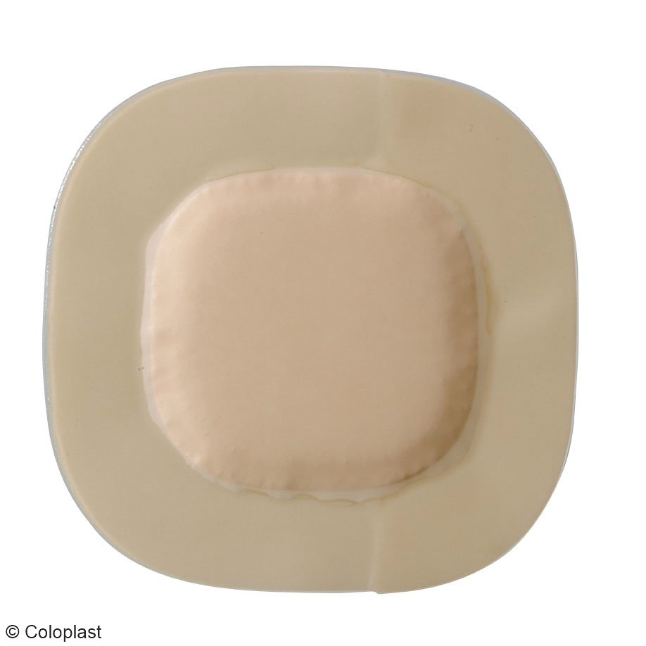 Biatain Super Hydrokapillarer Verband Steril, 10 x 10 cm (10 Stck.)