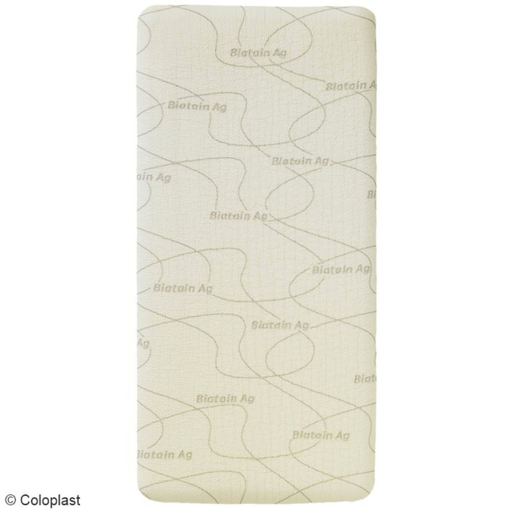 Biatain Ag Schaumverband mit Silber Steril, 10 x 20 cm (5 Stck.)