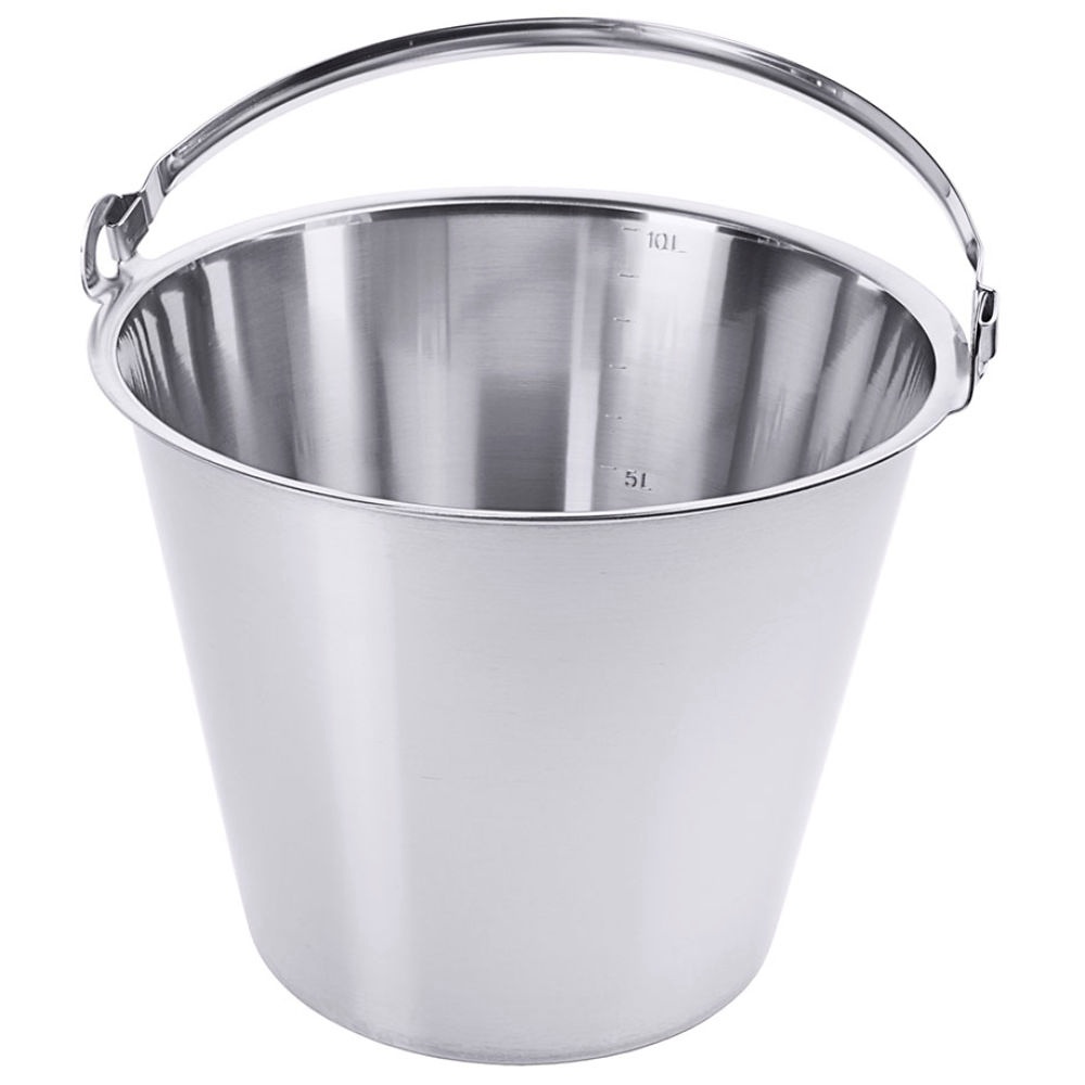 Eimer ohne Bodenreifen, 10 Ltr. Ø 30 cm, Höhe 25 cm
