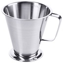 Messbecher mit Fuß, 0,5 Ltr., Höhe 11 cm