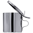 Sputumbecher mit Einhandklappdeckel 0,4 Ltr., Ø 8,5 cm