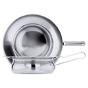 Erwachsenen Stechbecken mit Flachgriff