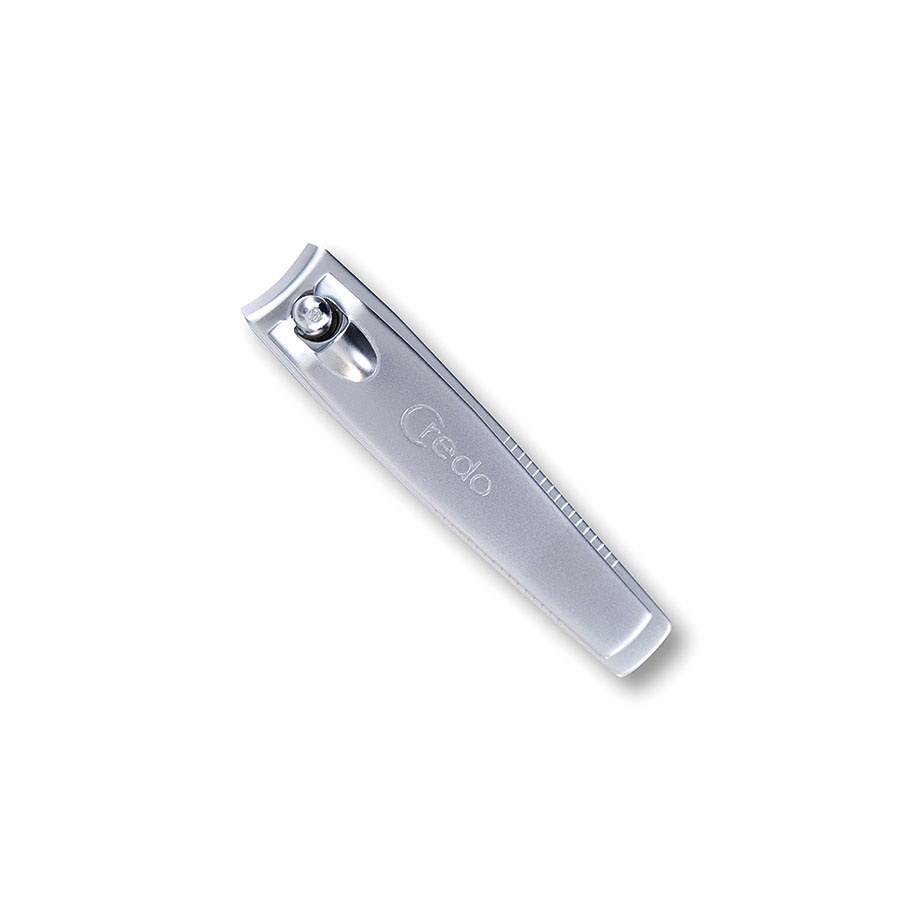 [CRE 056386] Credo Nagelknipser gebogen 58 mm Mattverchromt - Blisterverpackung