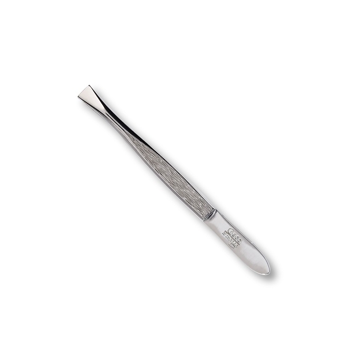 [CRE 064343] Credo Pinzette 3'' gerade, vernickelt Blisterverpackung