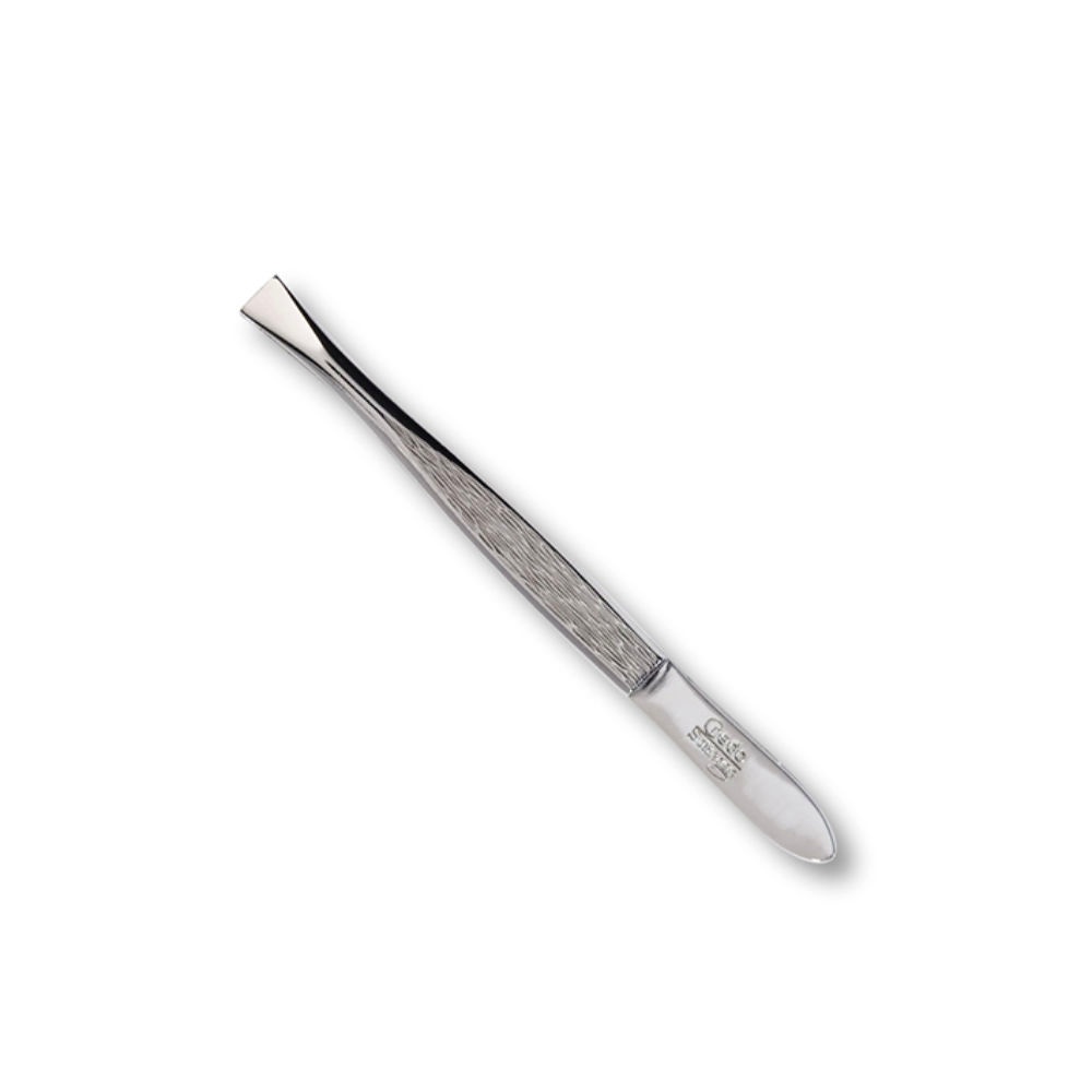 [CRE 065340] Credo Pinzette 3'' schräg, vernickelt Blisterverpackung