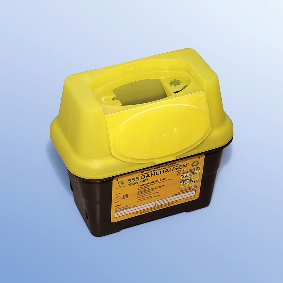 Sharpsafe Sicherheitsabwurfbehälter 5. Generation