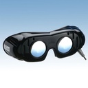Frenzel Nystagmusbrille mit Bajonettverschluss und Batteriegriff