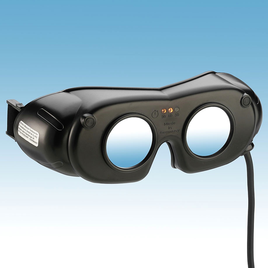 [DEH 801] LED Nystagmusbrille Kabelversion