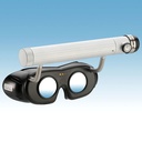 LED Nystagmusbrille schwarz