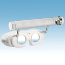 LED Nystagmusbrille weiß
