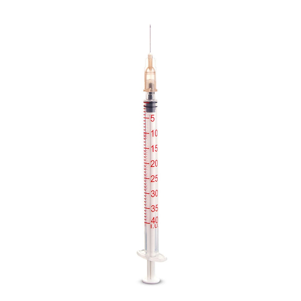 DISPOMED Einmalspritze Insulin U-40 Kanüle