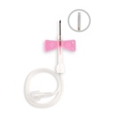 ECOFLO Sicherheits-Perfusionsbesteck rosa