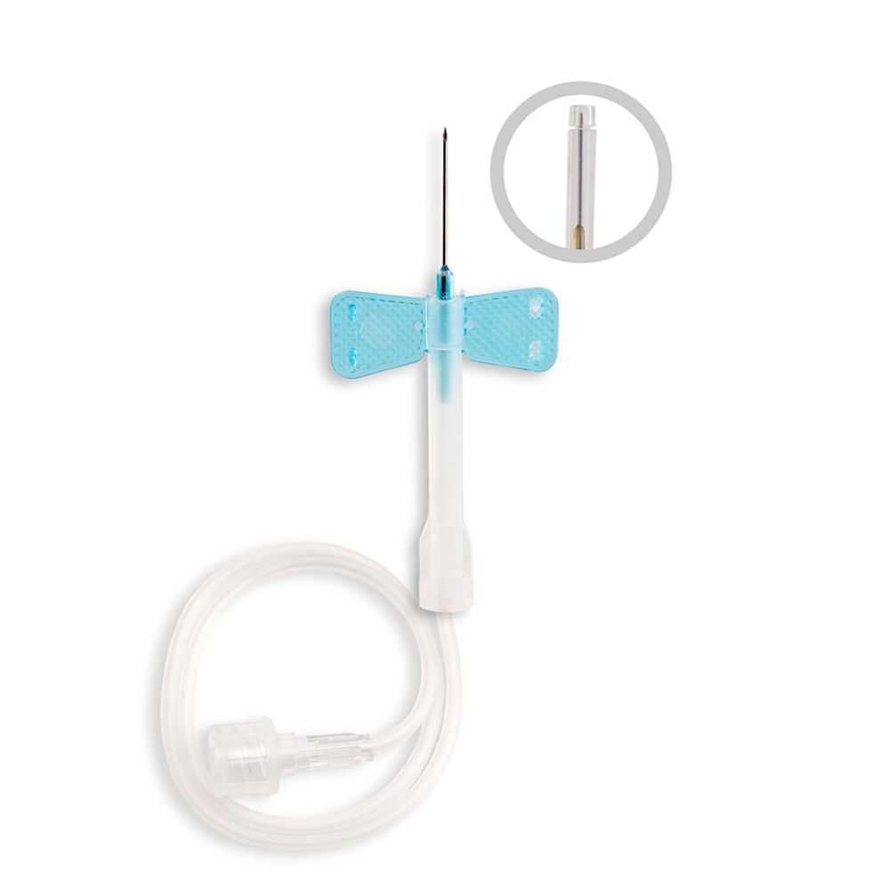 [DIS 47023] ECOFLO safety Perfusionsbestecke blau