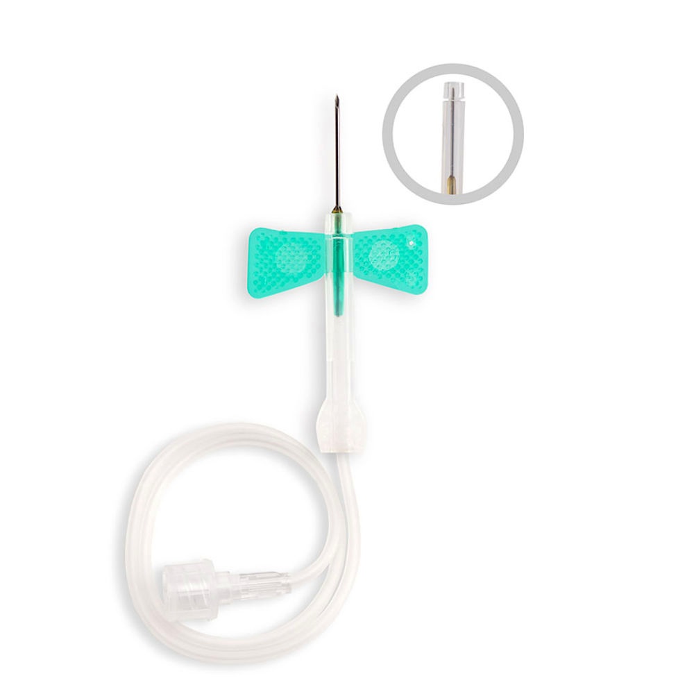 [DIS 47025] ECOFLO safety Perfusionsbesteck grün