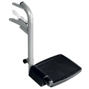 Beinstütze rechts pulverbeschichtet für Toilettenstuhl DIZ 401001/MEG