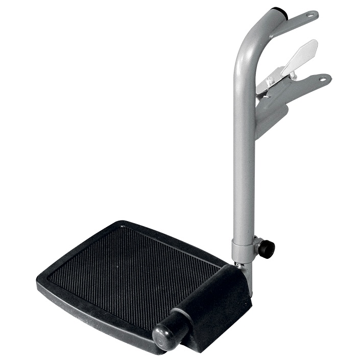 [DIZ 490009] Beinstütze pulverbeschichtet links für Toilettenstuhl DIZ 401001