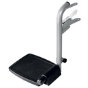 Beinstütze pulverbeschichtet links für Toilettenstuhl DIZ 401001