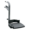 Beinstütze rechts pulverbeschichtet für Toilettenstuhl DIZ 401001