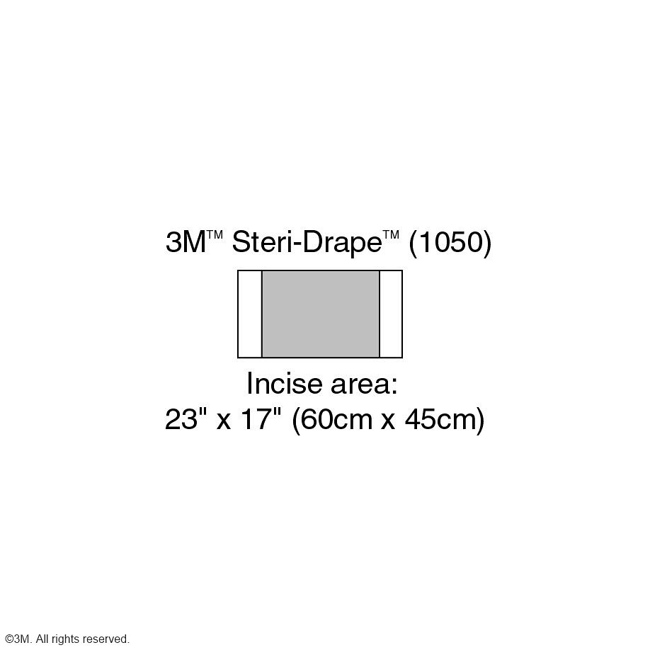 [DMM 1050] Steri-Drape 1 Inzisionsfolie steril