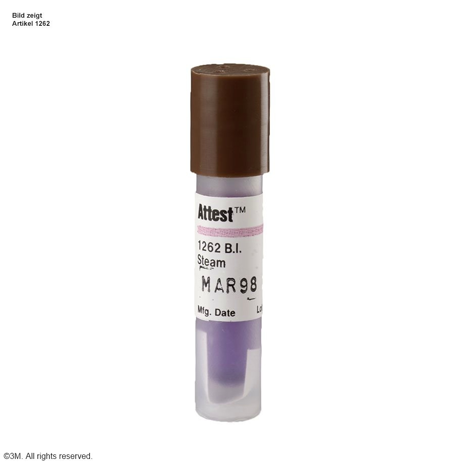 [DMM 1262] Attest Biologische Indikatoren Dampf-Ampullen