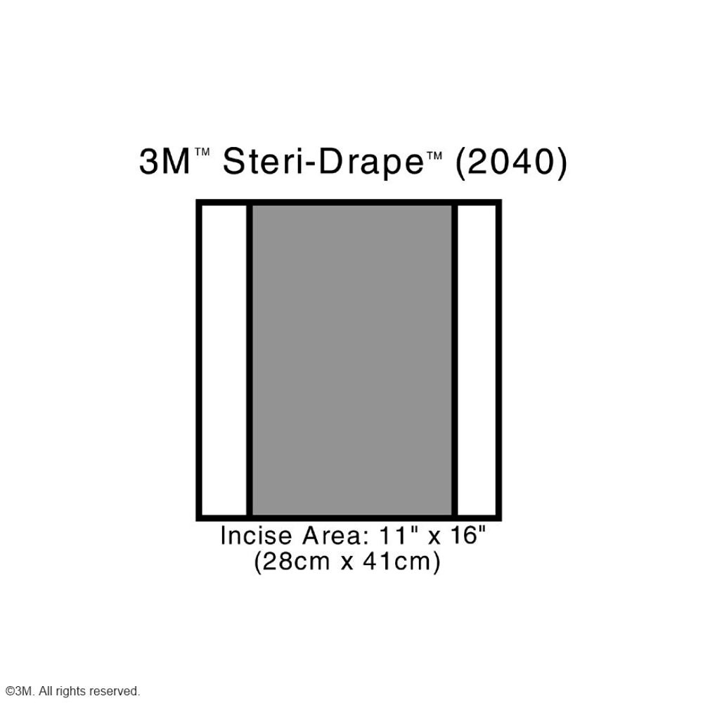 [DMM 2040] Steri-Drape 2 Inzisionsfolien steril