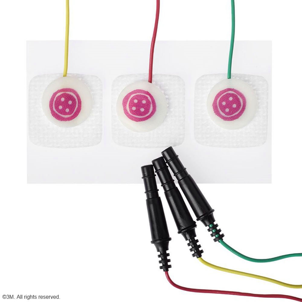 [DMM 2282E] Red Dot EKG-Elektroden für Kinder und Säuglinge