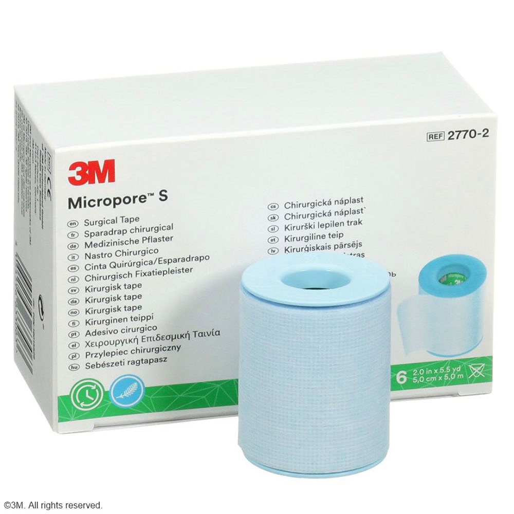 [DMM 2770-2] Micropore S Silikonpflaster