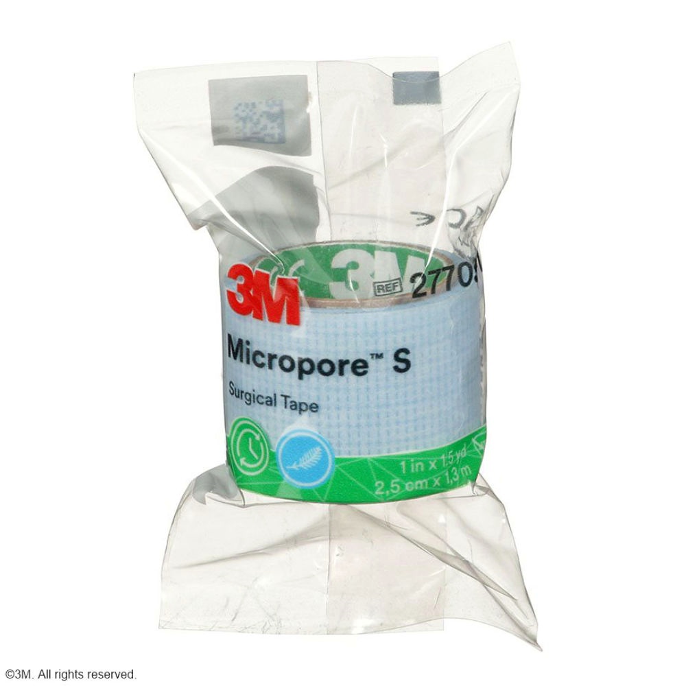 [DMM 2770S-1] Micropore S Silikon-Fixierpflaster