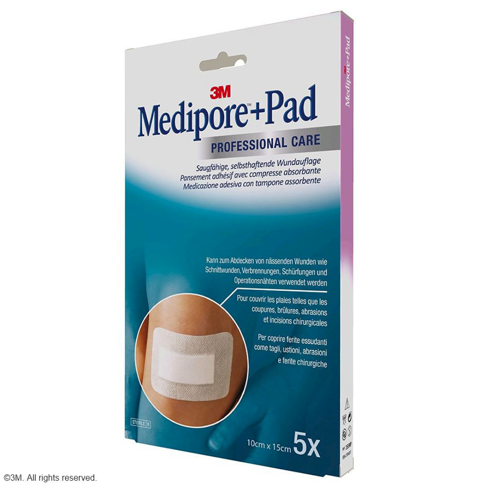 [DMM 3569NP] Medipore + Pad Steril-Fertigverband 5x