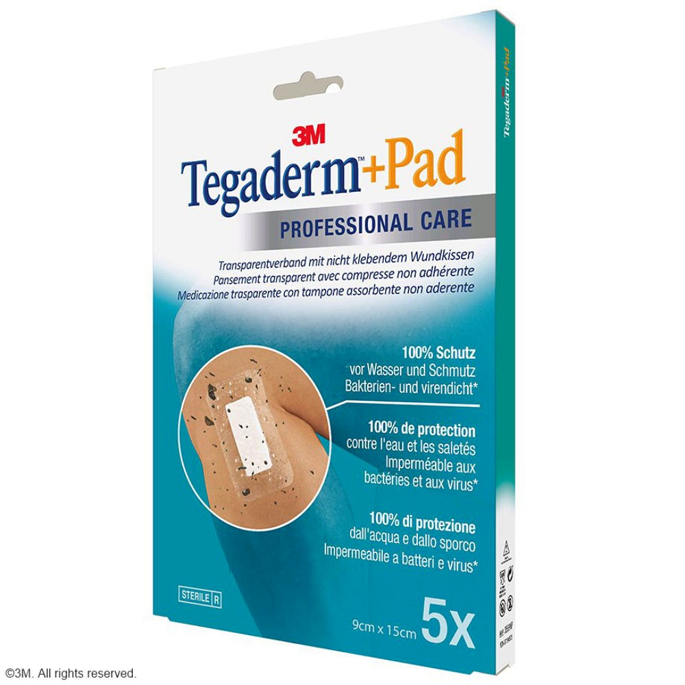 [DMM 3589NP] Tegaderm Steriler Transparentverband mit Pad